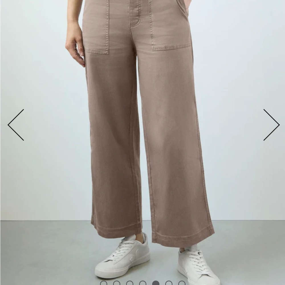 *NWT* Splendid Women's Wide Leg Pants in olive grey